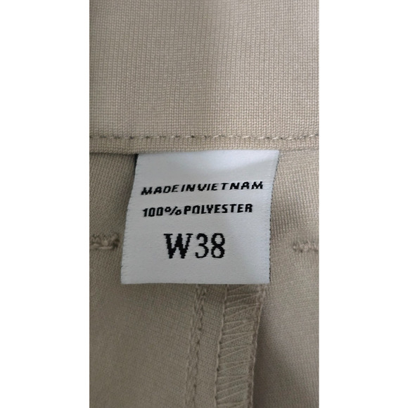 FootJoy Men’s Performance Stretch Flat Front 10" Inseam Beige Golf Shorts 38 - Picture 5 of 5